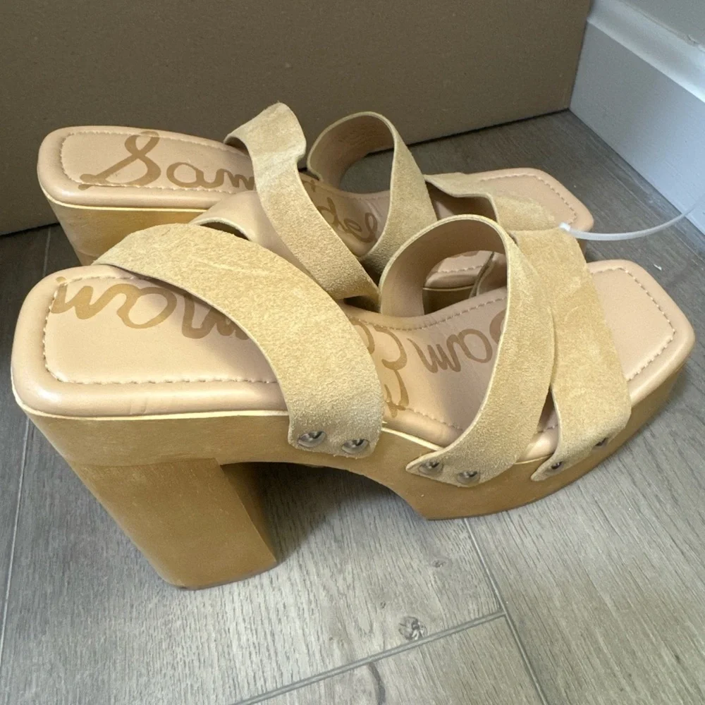 NEW! Sam Edelman Rosalind Platform Block Heel Sandal - Size 9.5